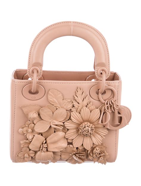 christian dior floral bag